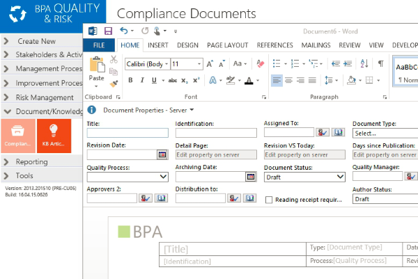 Compliance Documents