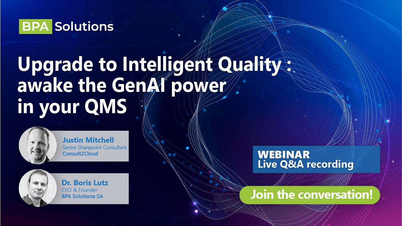 Webinar | Upgrade to Intelligent Quality Management | Live Q&A session recording